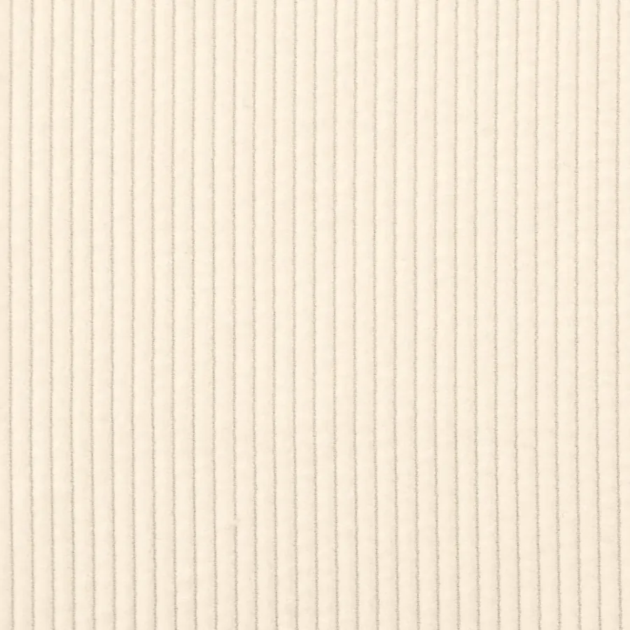 Canapé deux places crème 180x77x82 cm en tissu velours côtelé - 8