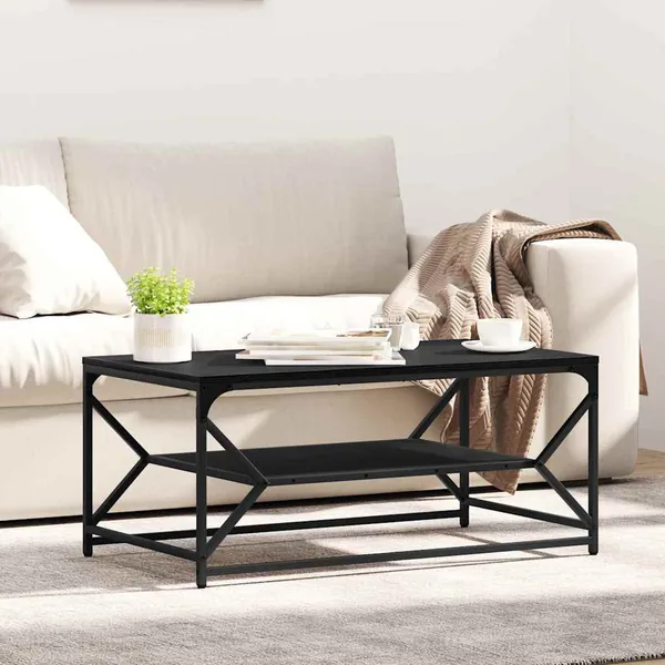 Table basse Chêne noir 90 x 50 x 40 cm