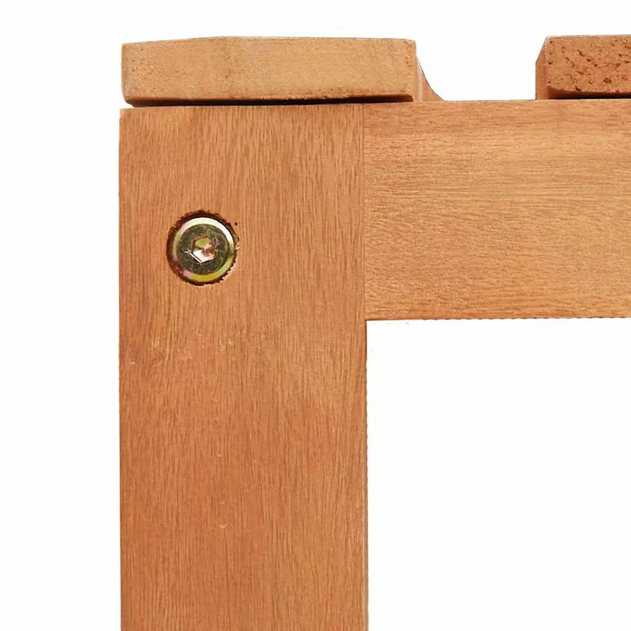 Banc d'Arbre 2 pcs Naturel 160 x 80 x 45 cm - 10