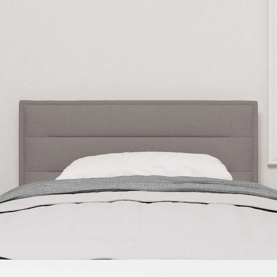 Tête de lit Taupe 90 cm tissu - 3