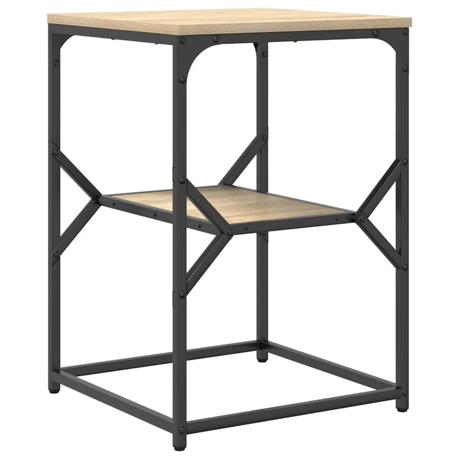 Table d'appoint Chêne Sonoma 41 x 40 x 60 cm - 2
