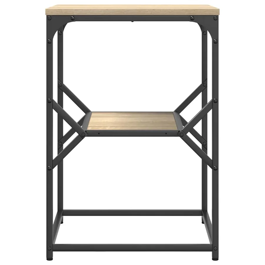Table d'appoint Chêne Sonoma 41 x 40 x 60 cm - 6