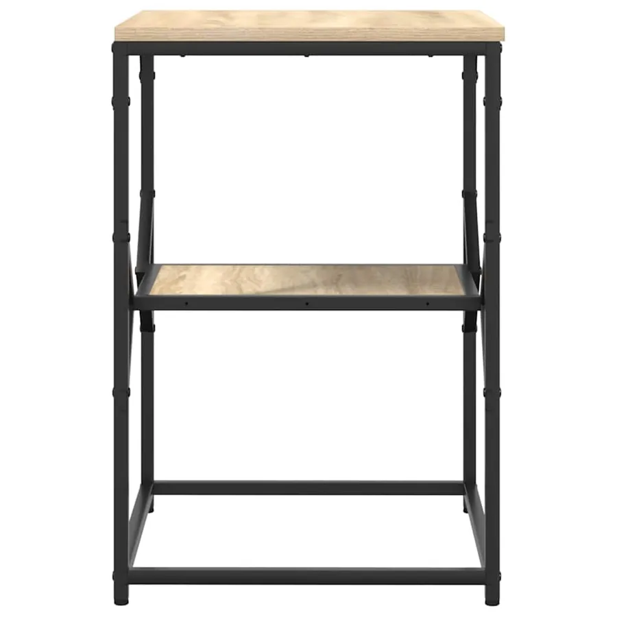Table d'appoint Chêne Sonoma 41 x 40 x 60 cm - 7