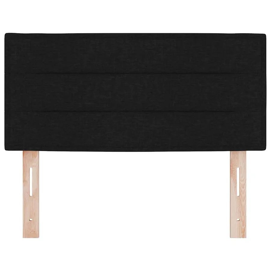 Tête de lit Noir 80 cm tissu - 5