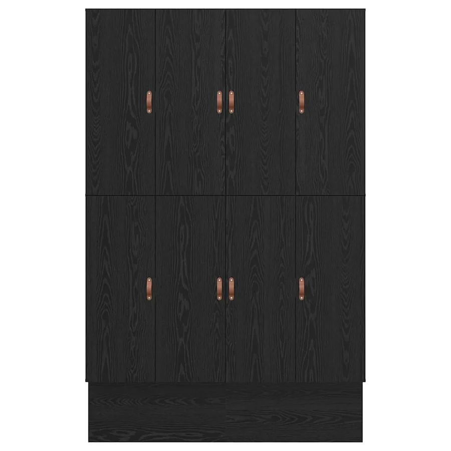 Cadre de lit avec rangement Chêne noir 150 cm Bois d'ingénierie - 9