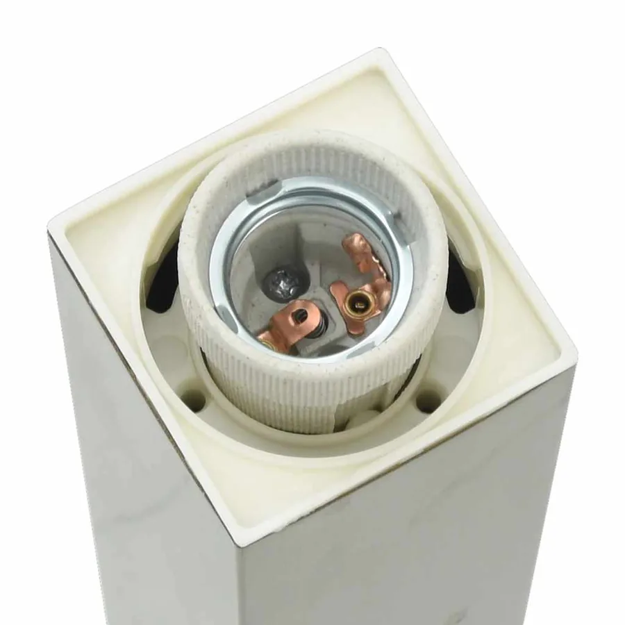 Borne lumineuse avec sortie 50 cm en acier inoxydable IP44 - 10