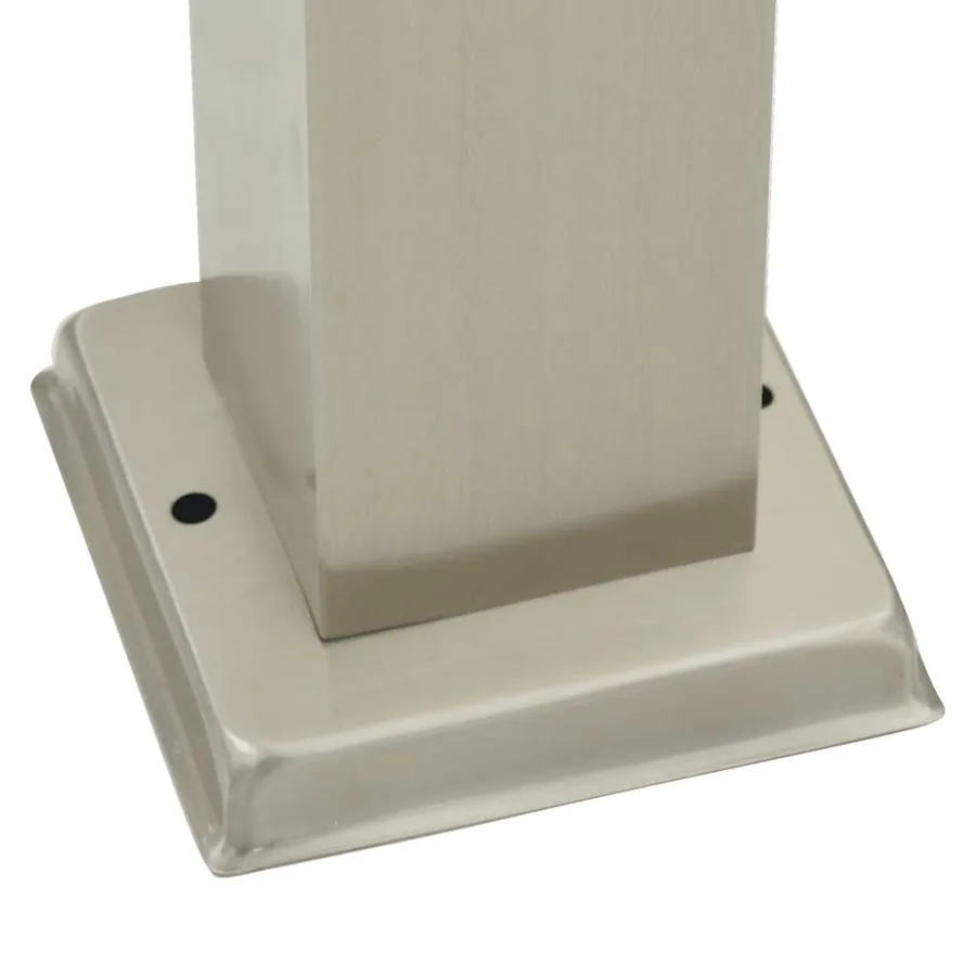 Borne lumineuse avec sortie 50 cm en acier inoxydable IP44 - 11