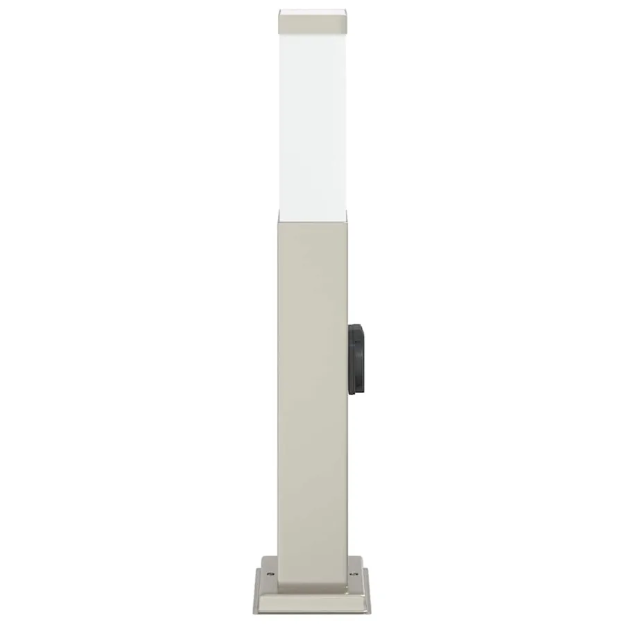 Borne lumineuse avec sortie 50 cm en acier inoxydable IP44 - 4