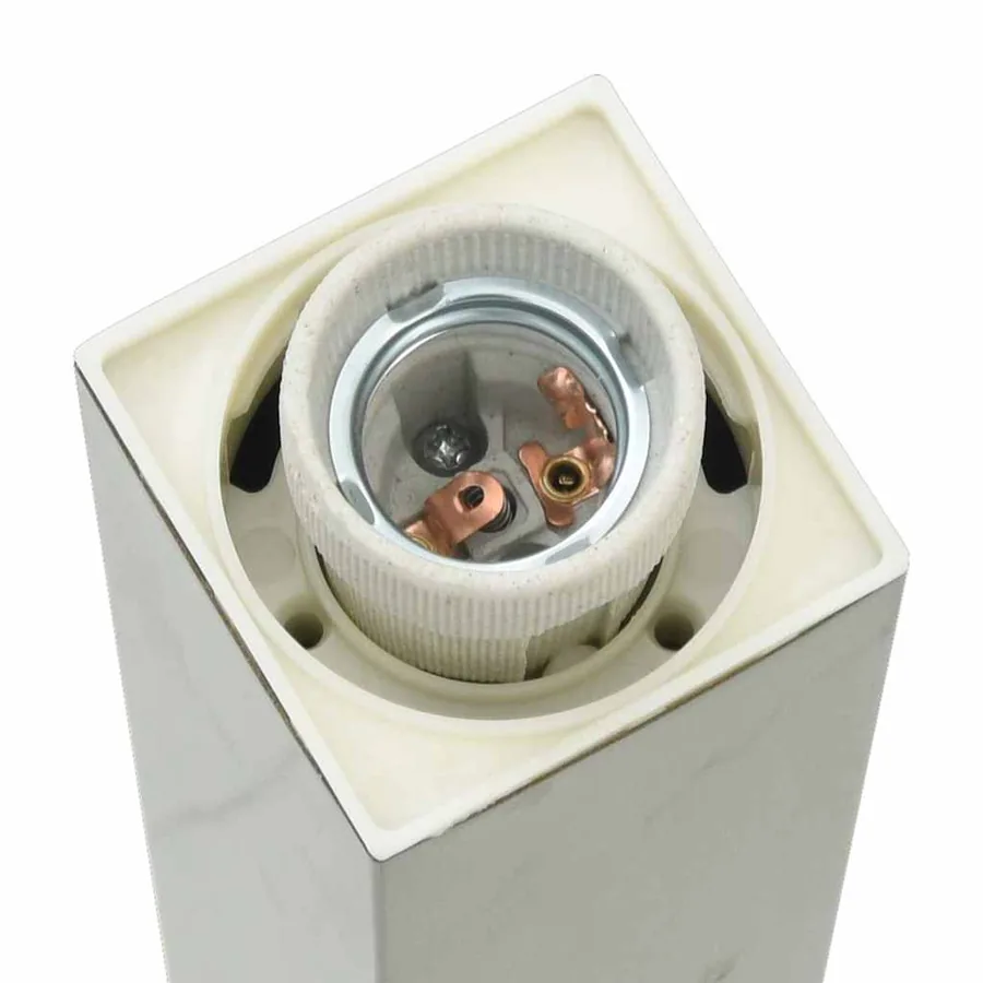 Borne lumineuse avec détecteur et prise 80 cm acier inoxydable IP44 - 11
