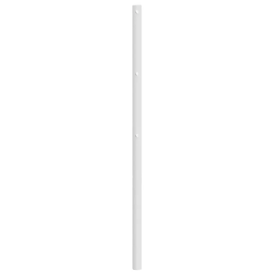 Tête de lit de remplacement métal blanc 135 cm - 5