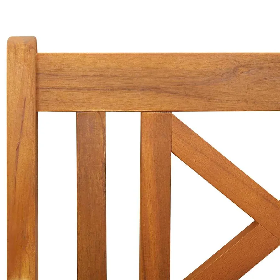 Banc extérieur Naturel 150 x 56 x 90 cm Bois d'Acacia Massif - 9