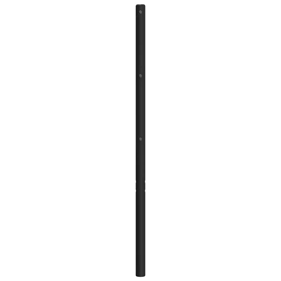Tête de lit de remplacement métal noir 150 cm - 4