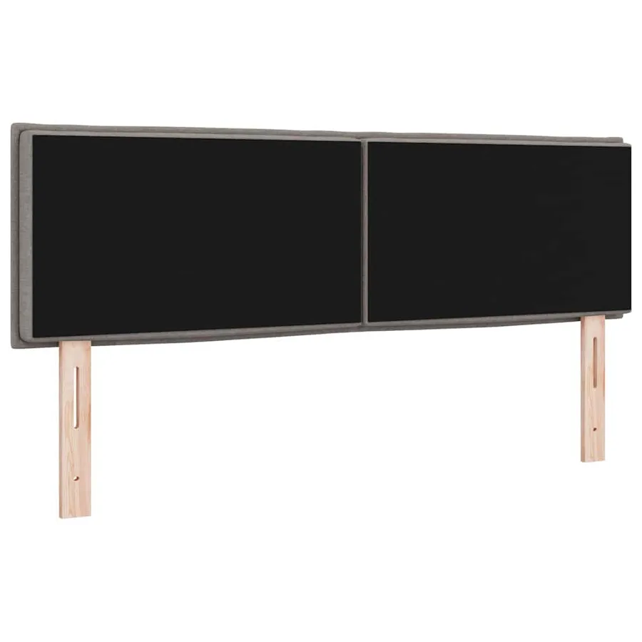 Tête de lit Taupe 144 cm tissu - 7