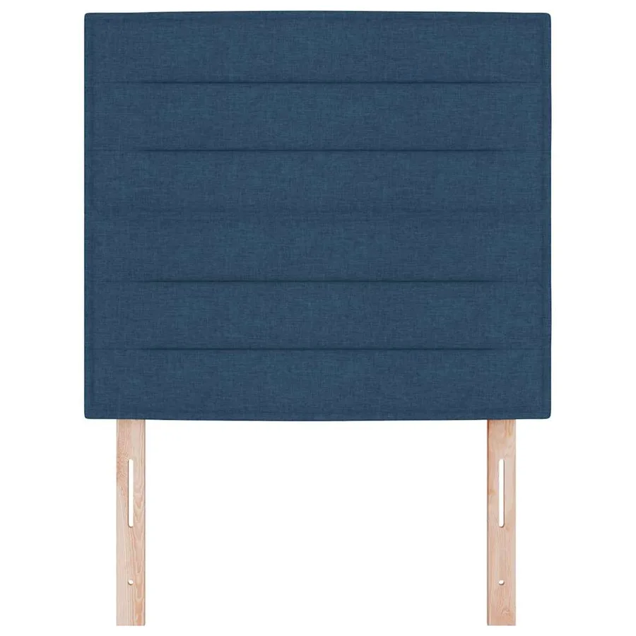 Tête de lit Bleu 80 cm tissu - 4