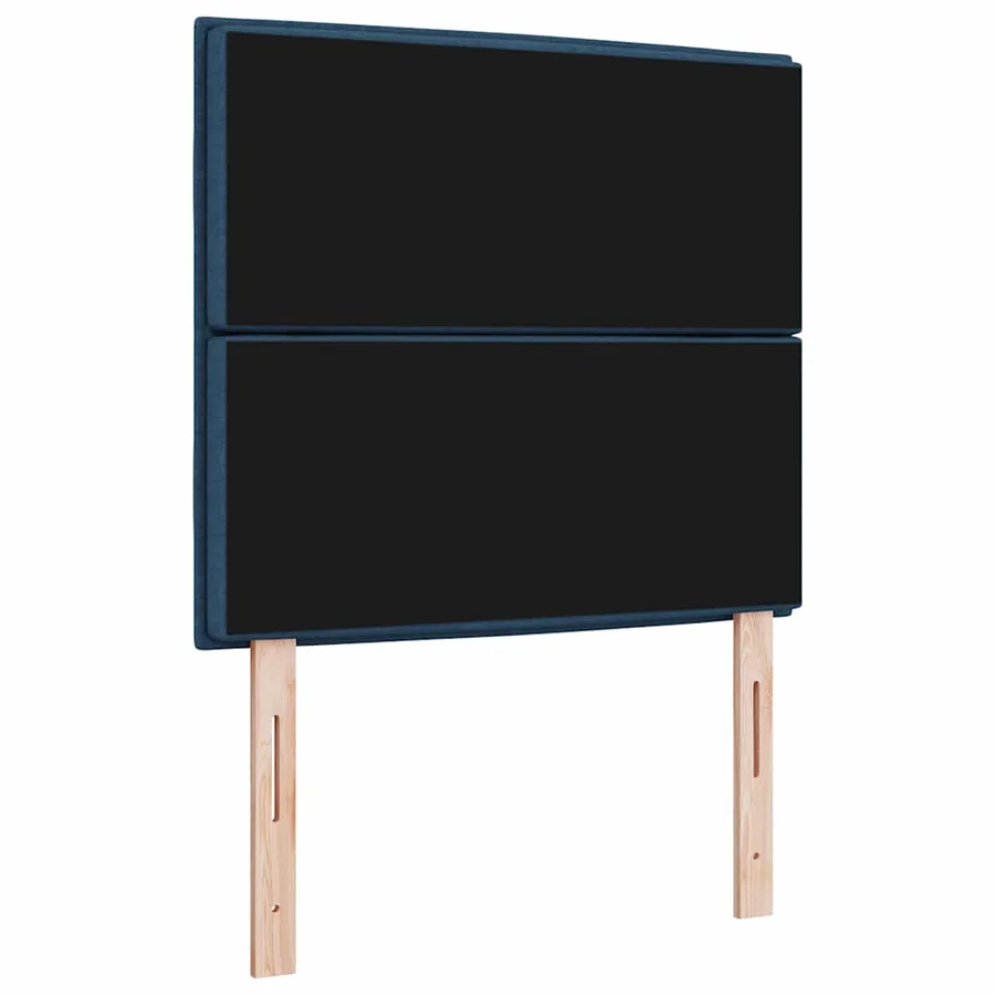 Tête de lit Bleu 80 cm tissu - 6