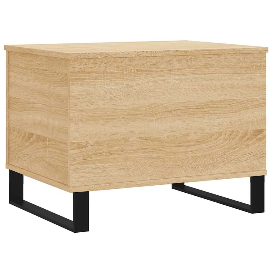 Table basse Chêne sonoma 60x44,5x45 cm Bois d'ingénierie - 8