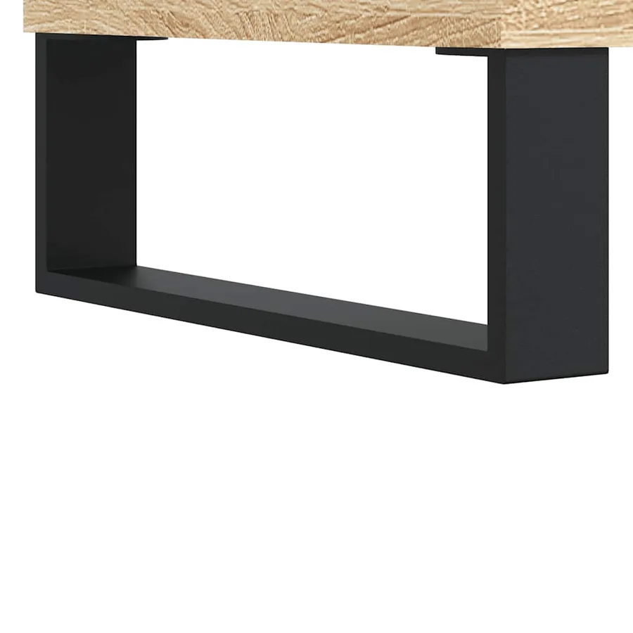 Table basse Chêne sonoma 60x44,5x45 cm Bois d'ingénierie - 9