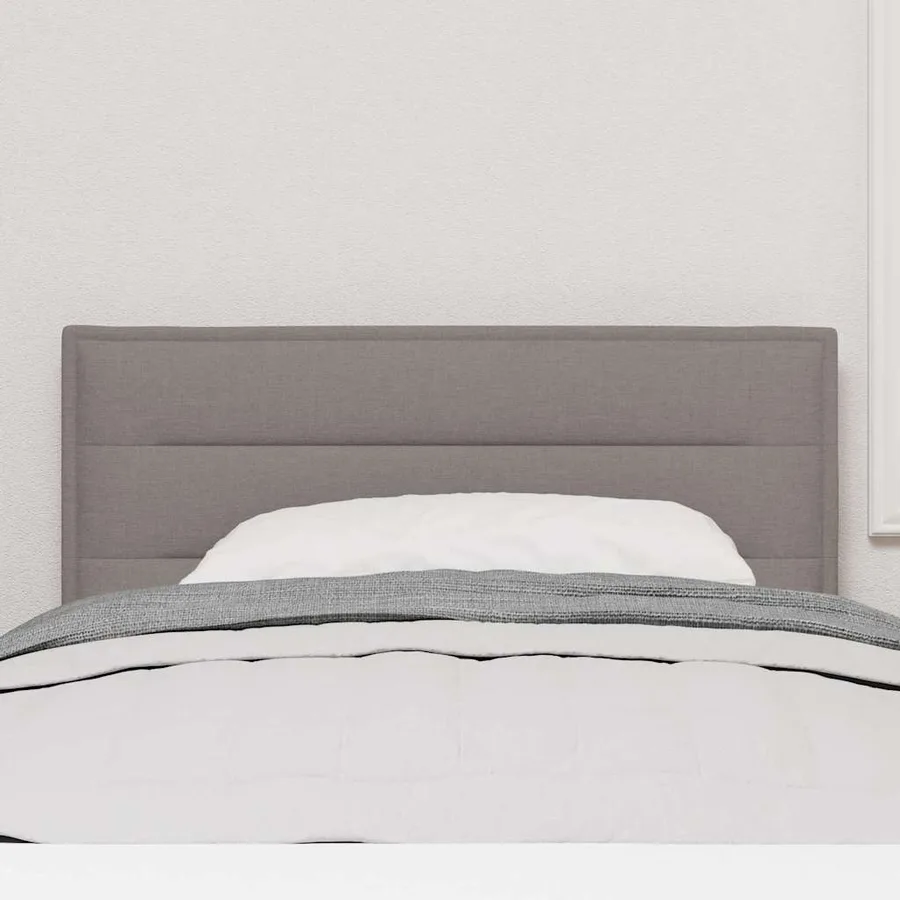 Tête de lit Taupe 80 cm tissu - 3