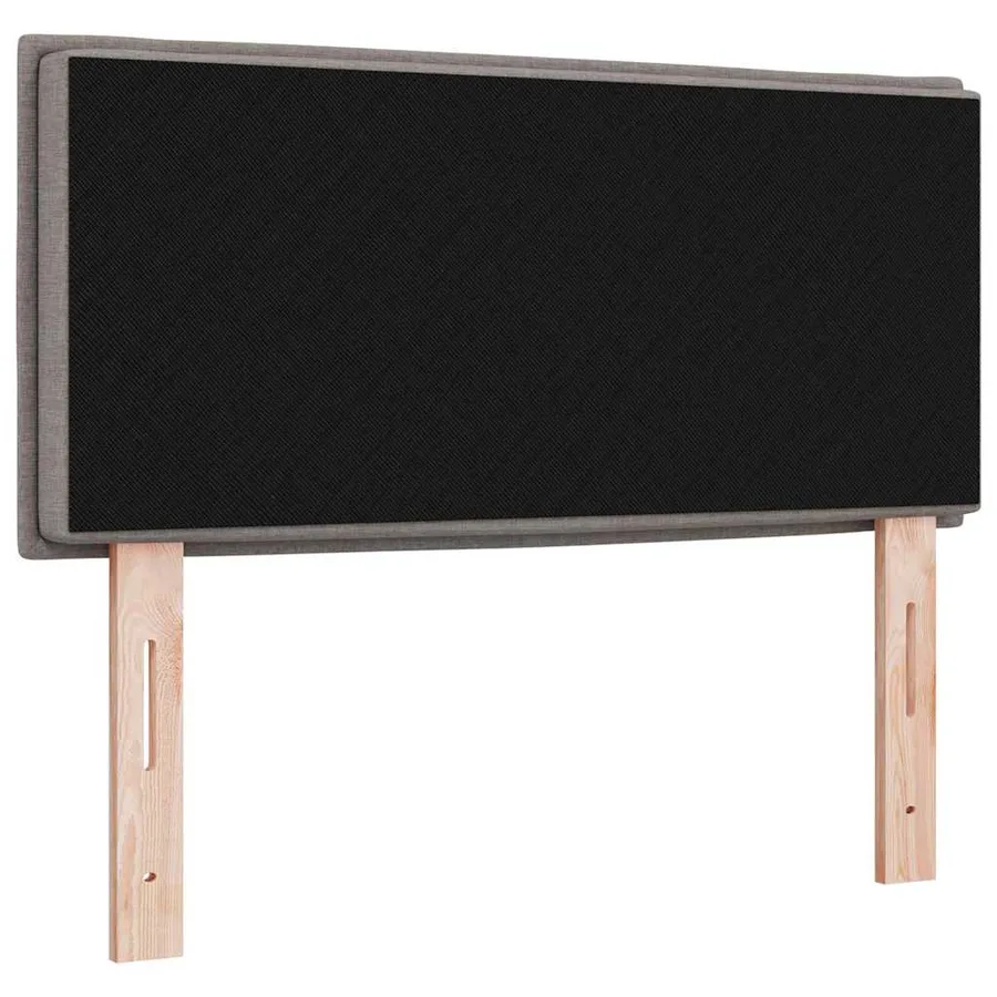 Tête de lit Taupe 80 cm tissu - 4