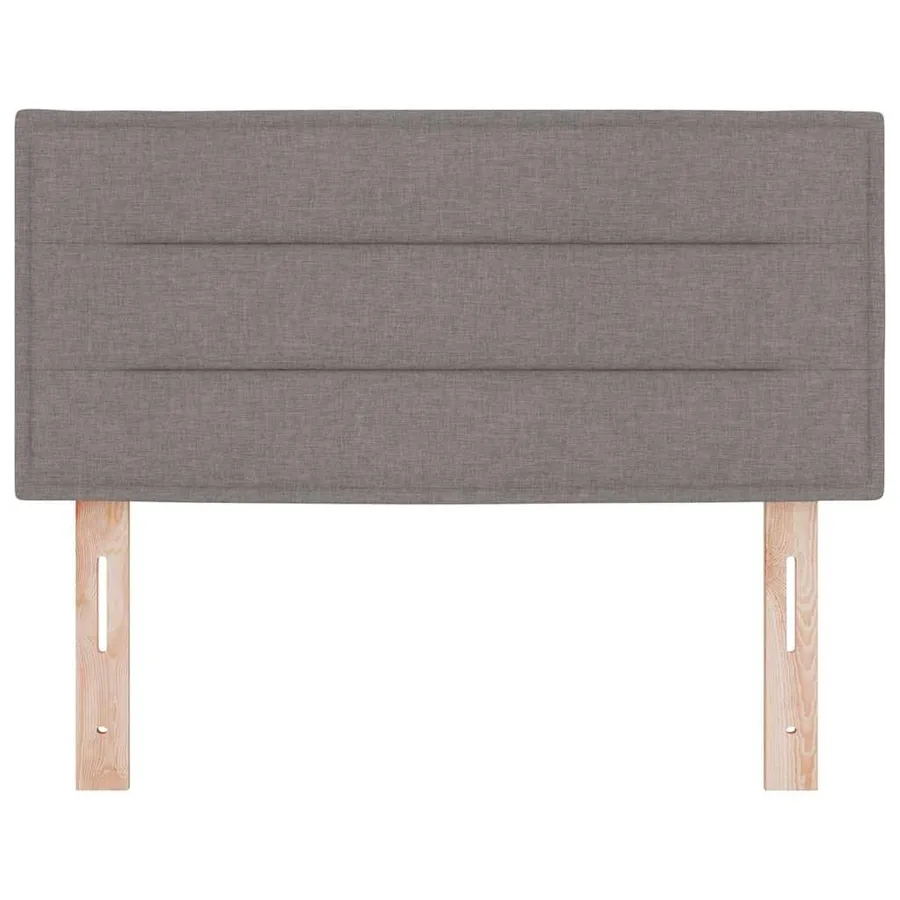 Tête de lit Taupe 80 cm tissu - 5