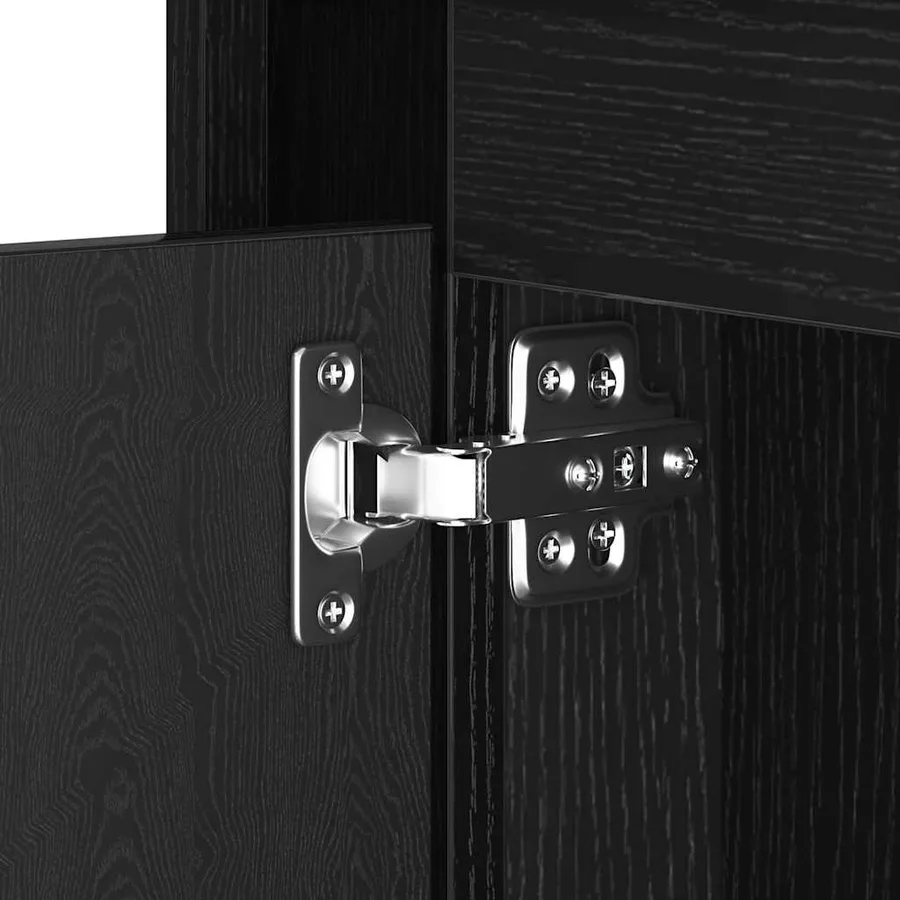 Cabinet de chevet 2 pcs Noir 44 x 34,5 x 45 cm - 13