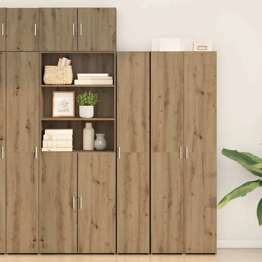 Haut Armoire Chêne artisanal 30 x 42,5 x 185 cm
