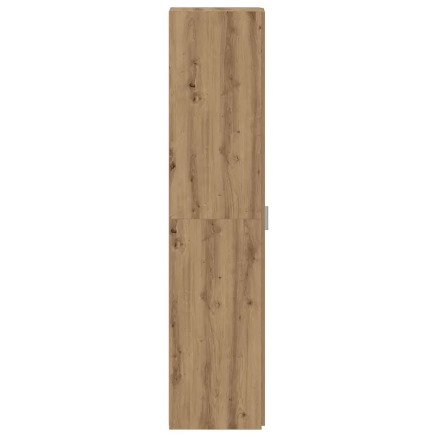 Haut Armoire Chêne artisanal 30 x 42,5 x 185 cm - 7