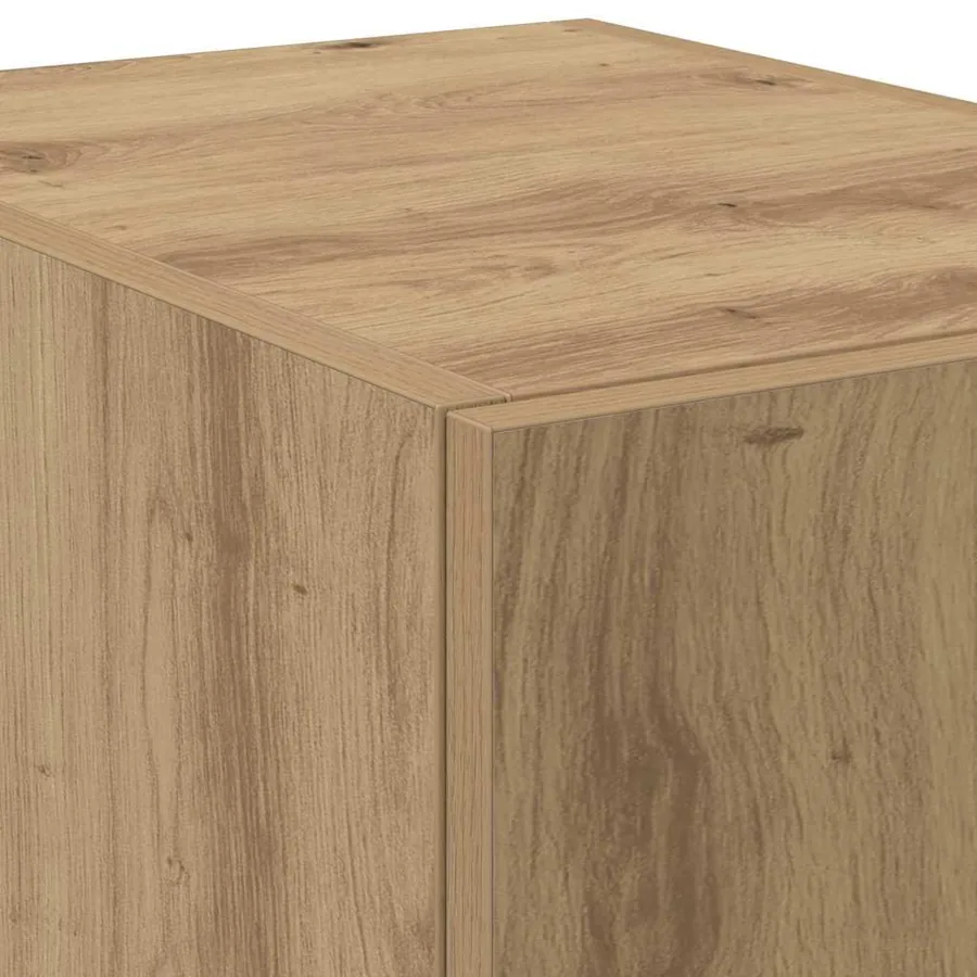 Haut Armoire Chêne artisanal 30 x 42,5 x 185 cm - 9
