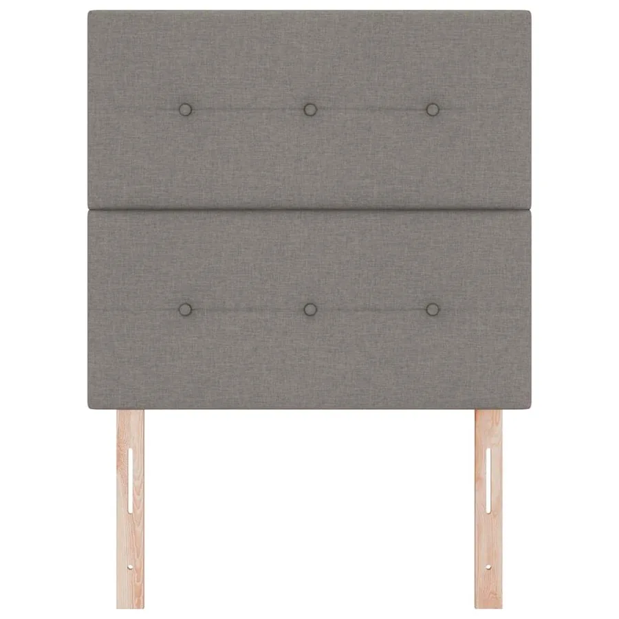 Tête de lit réglable en hauteur Taupe 90 cm tissu - 4