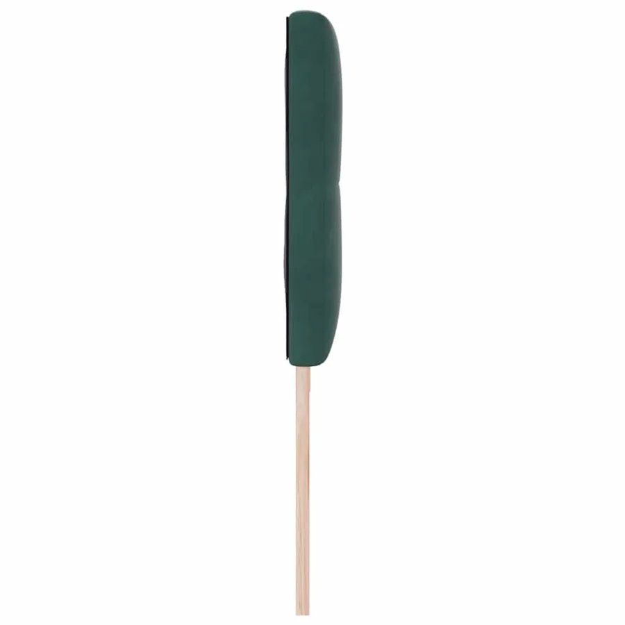 Tête de lit LED avec bandes LED Vert 200 cm Velours - 6