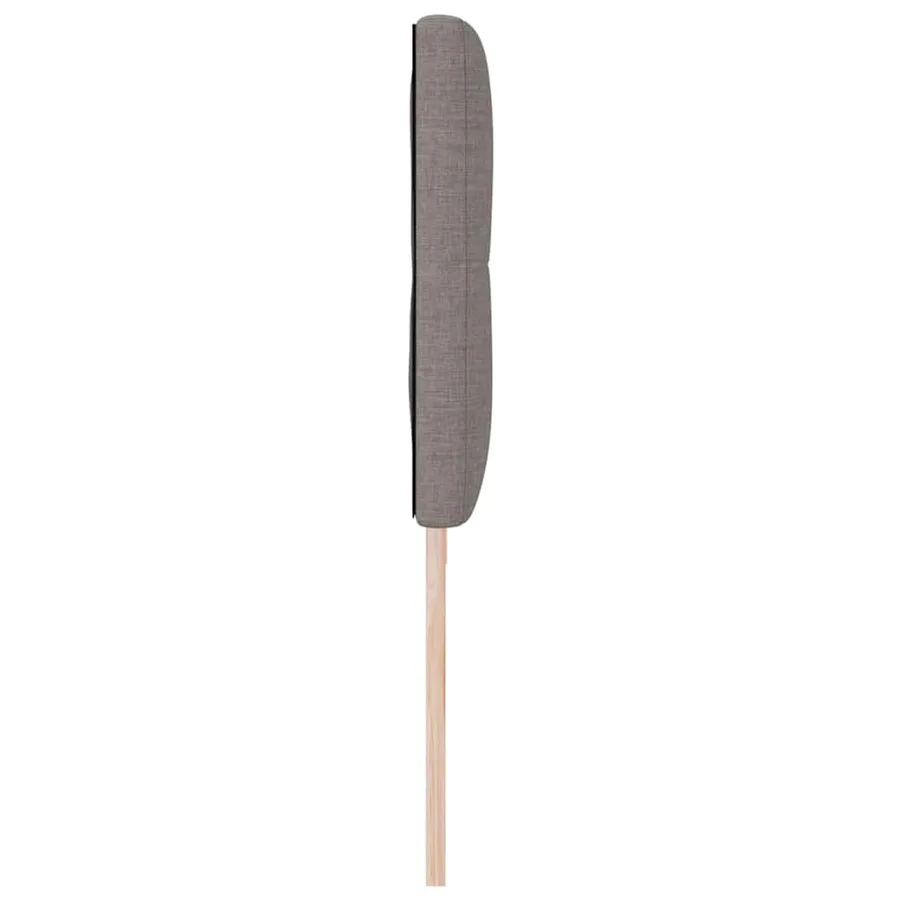 Tête de lit LED avec bandes LED Taupe 200 cm tissu - 6