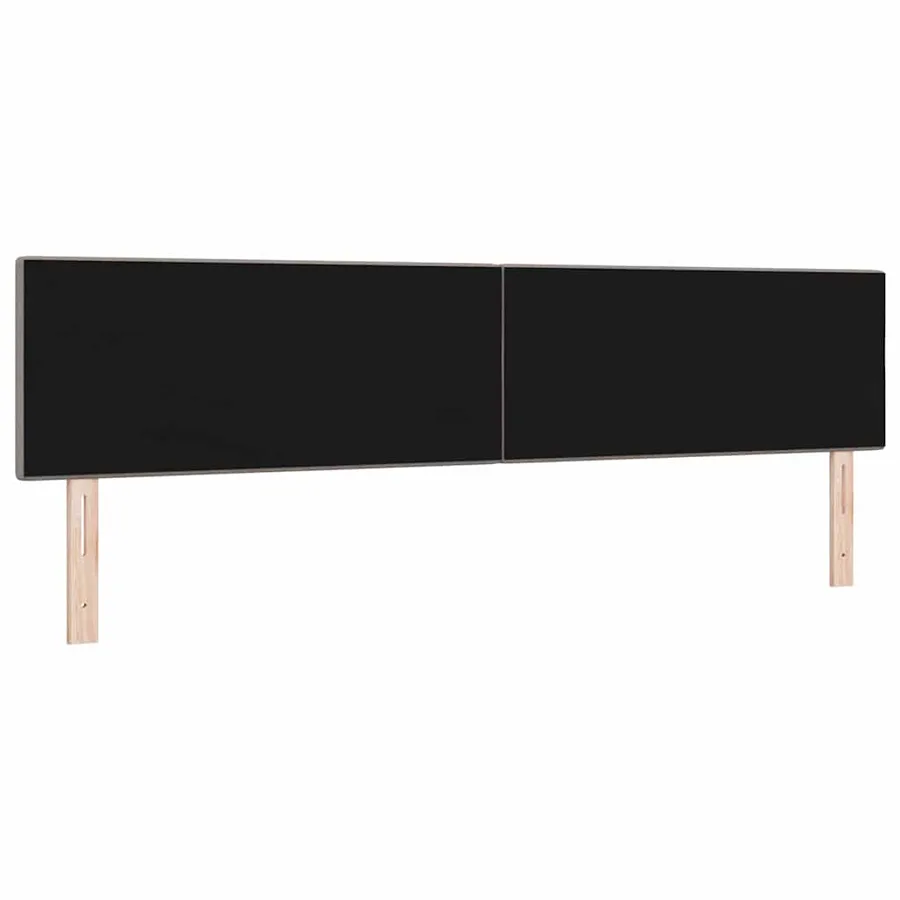 Tête de lit LED avec bandes LED Taupe 200 cm tissu - 7