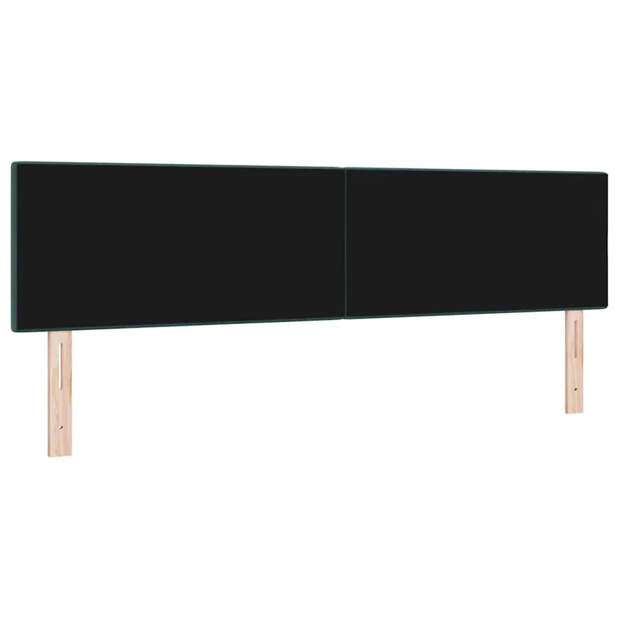 Tête de lit Vert foncé 180 cm Velours - 6