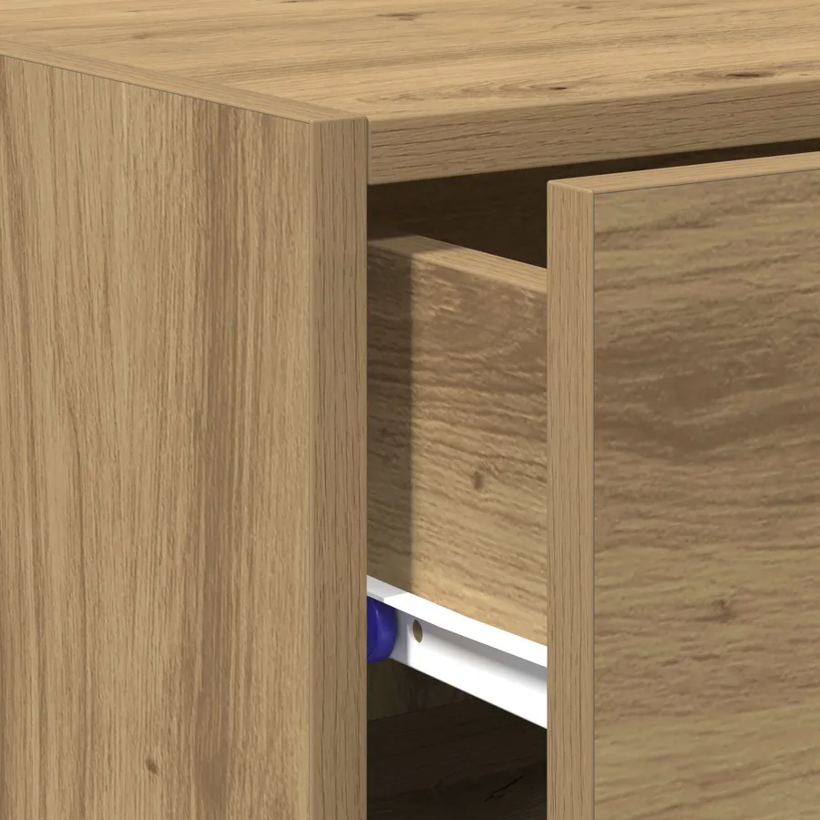 Buffet Chêne artisanal 50 x 42,5 x 93 cm - 9