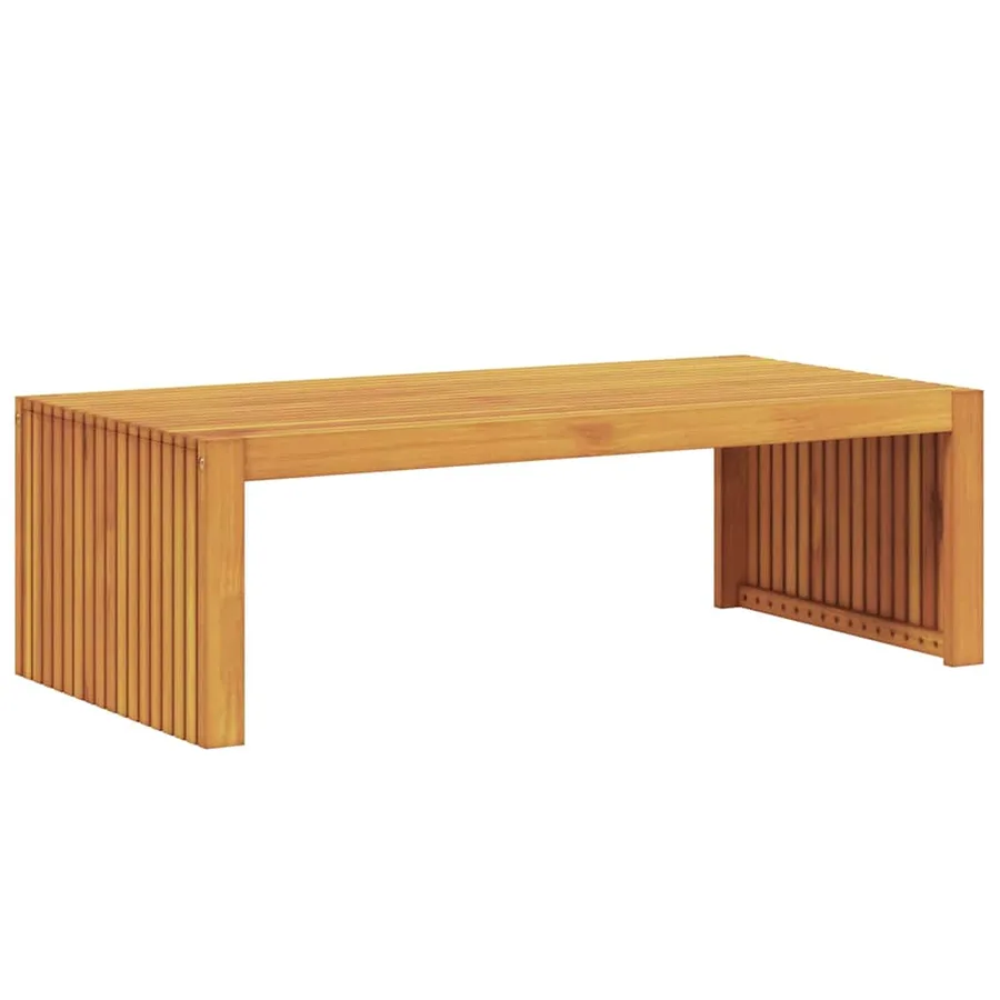 Table d'appoint Huile Naturelle 110 x 55 x 35 cm - 2