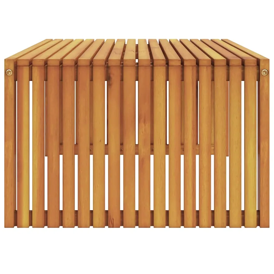 Table d'appoint Huile Naturelle 110 x 55 x 35 cm - 5