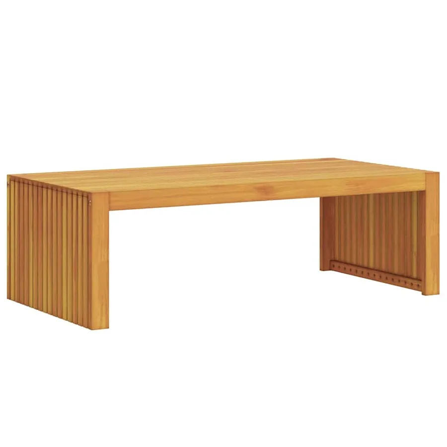 Table d'appoint Huile Naturelle 110 x 55 x 35 cm - 6
