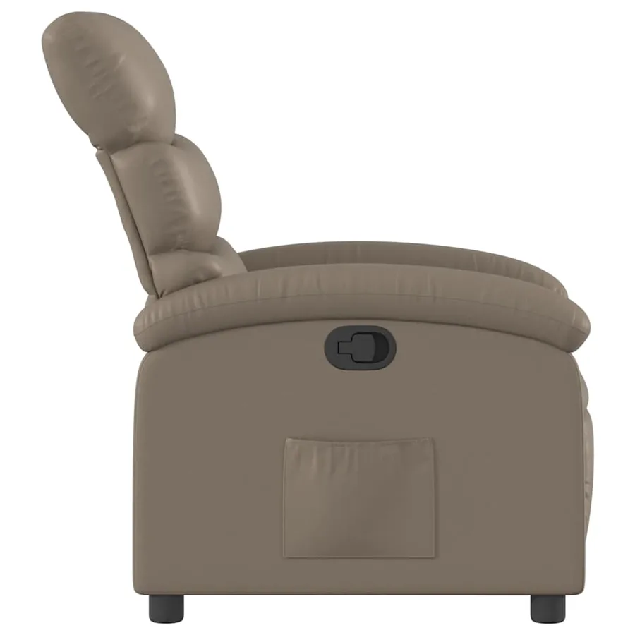Fauteuil inclinable Cappuccino Similicuir - 4