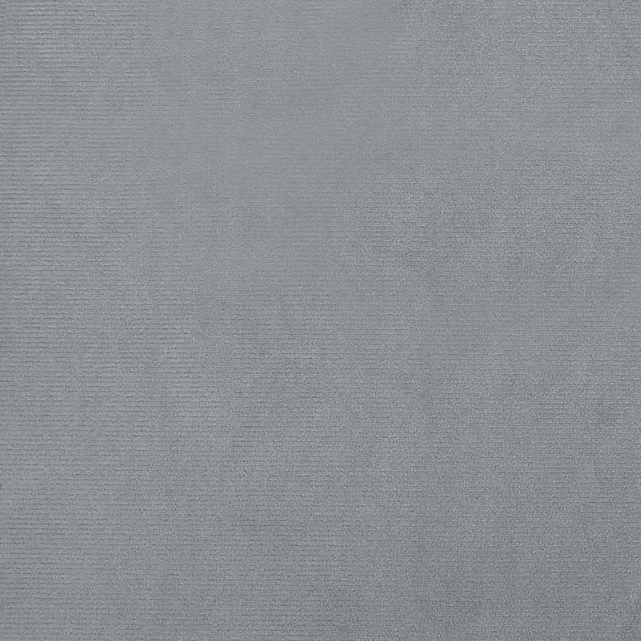 Fauteuil avec repose-pied gris foncé velours - 7