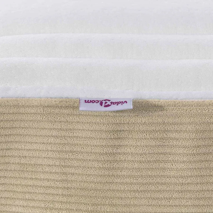 Matelas de Lit avec matelas Sauge 80 x 200 cm tissu - 7