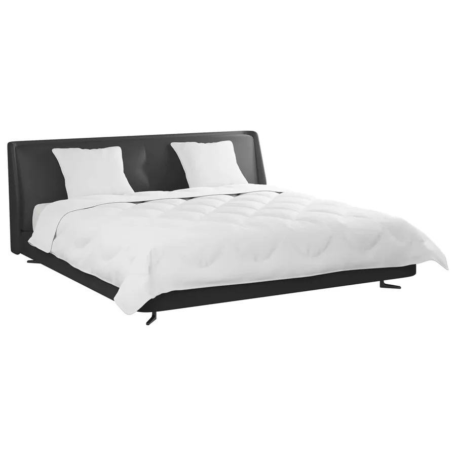 Couette avec oreiller 3 pcs Blanc Microfibre - 3