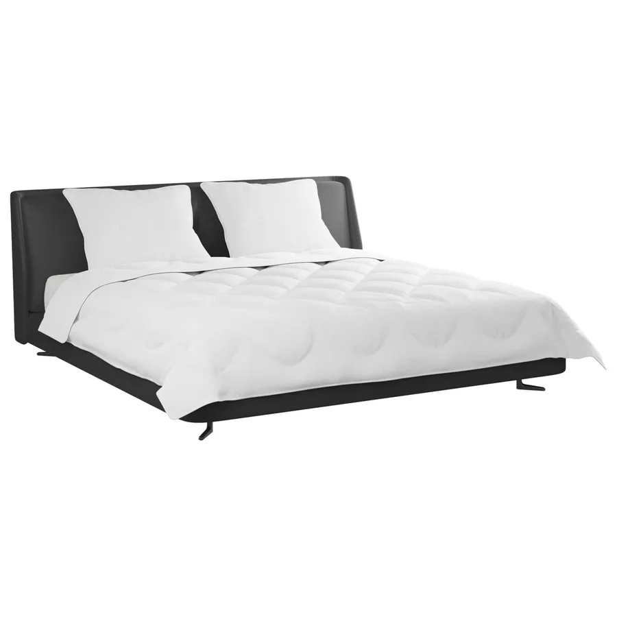 Couette avec oreiller 3 pcs Blanc Microfibre - 3