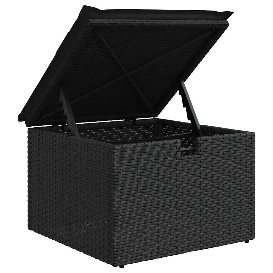 Ensemble de Canapés avec coussin 5 pcs polyrotin - 12