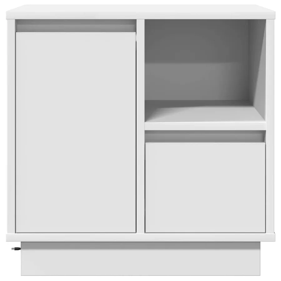 Cabinet de chevet Blanc 50 x 34,5 x 50 cm. Bois d'ingénierie - 9