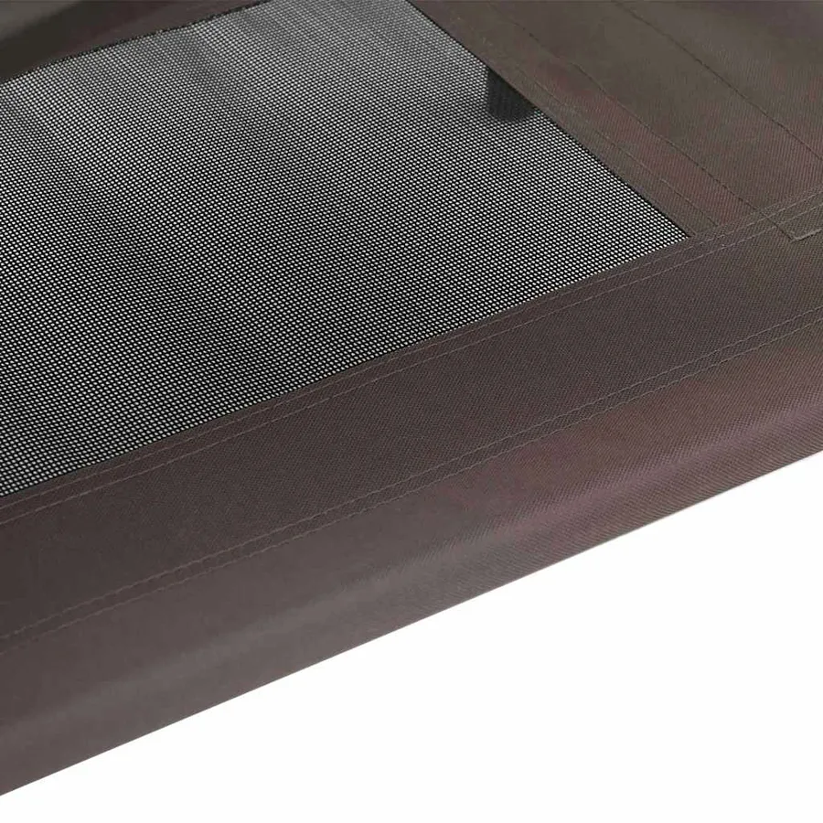 Lit pour Chien Marron 122 x 93 x 106,5 cm Acier - 7