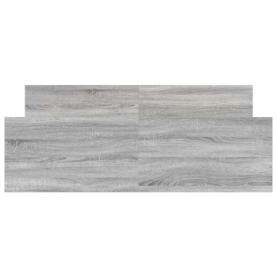 Cadre de lit sans matelas sonoma gris 140x200 cm - 5