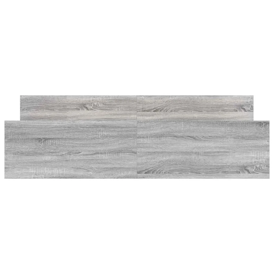 Cadre de lit sans matelas sonoma gris 180x200 cm - 6