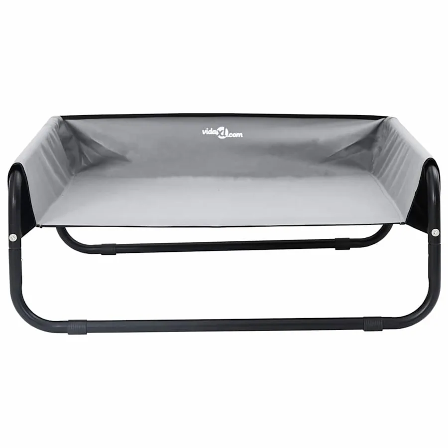 Lit pour Chien Gris clair 70 x 70 x 28,5 cm Acier - 4