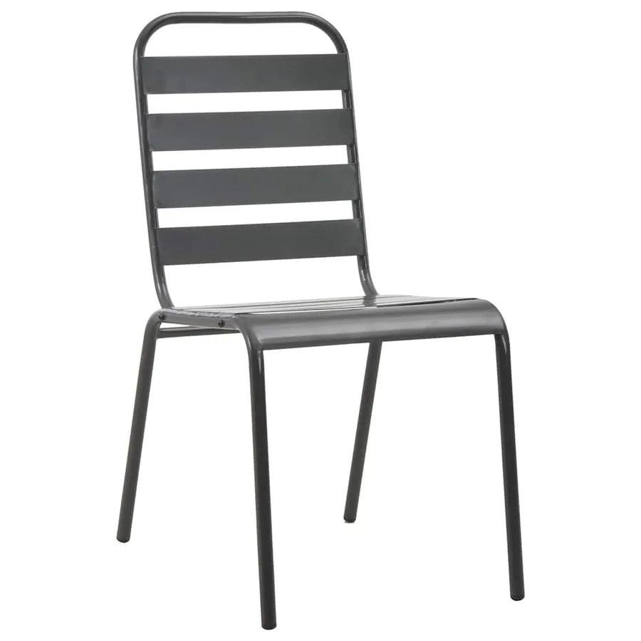 Ensemble de salle à manger pour jardin 7 pcs Anthracite - 6