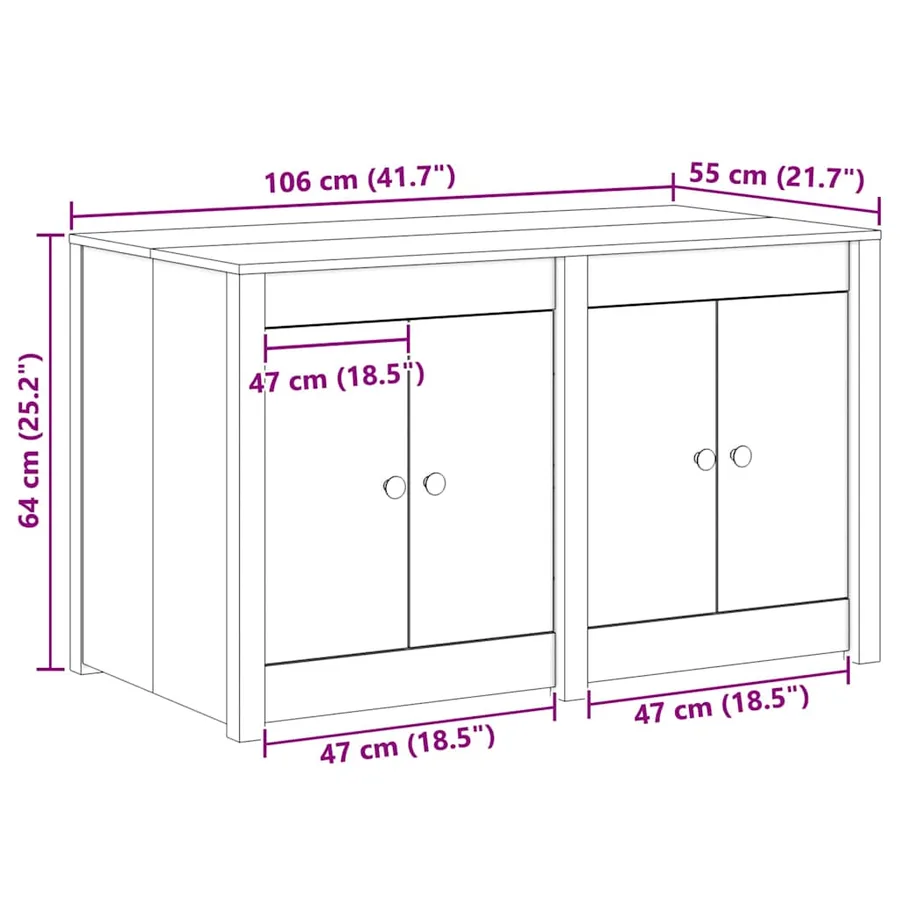 Armoire de cuisine avec étagère MEPPEL Blanc 106 x 55 x 64 cm - 13